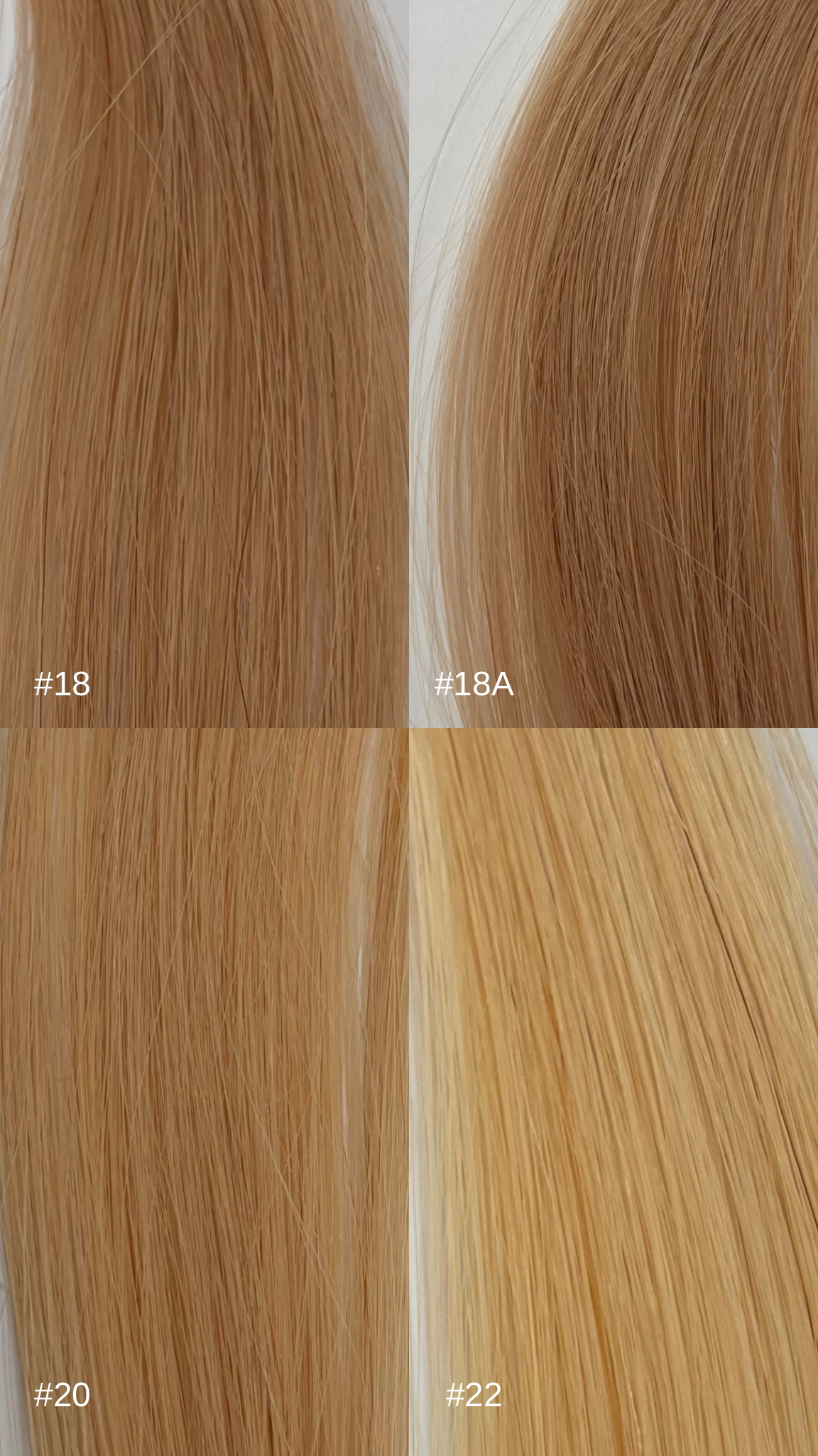 22" Flat weft